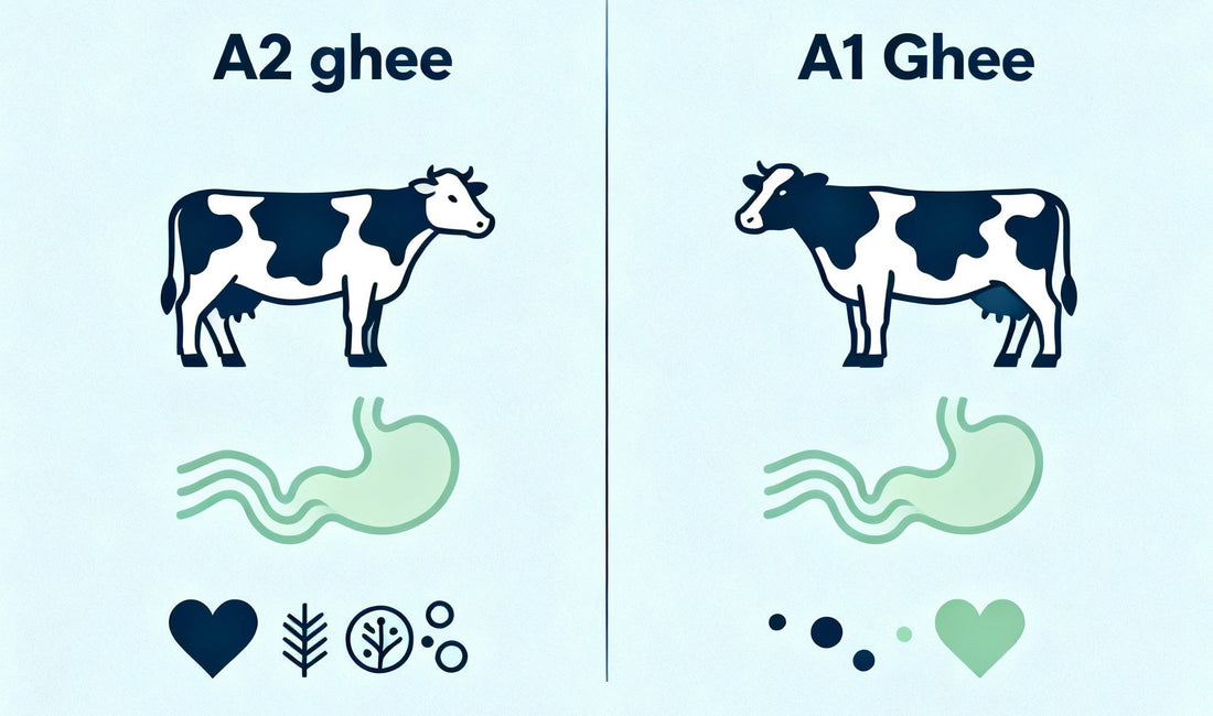 How Is A2 Ghee Better Than A1 Ghee? - Pure Whites