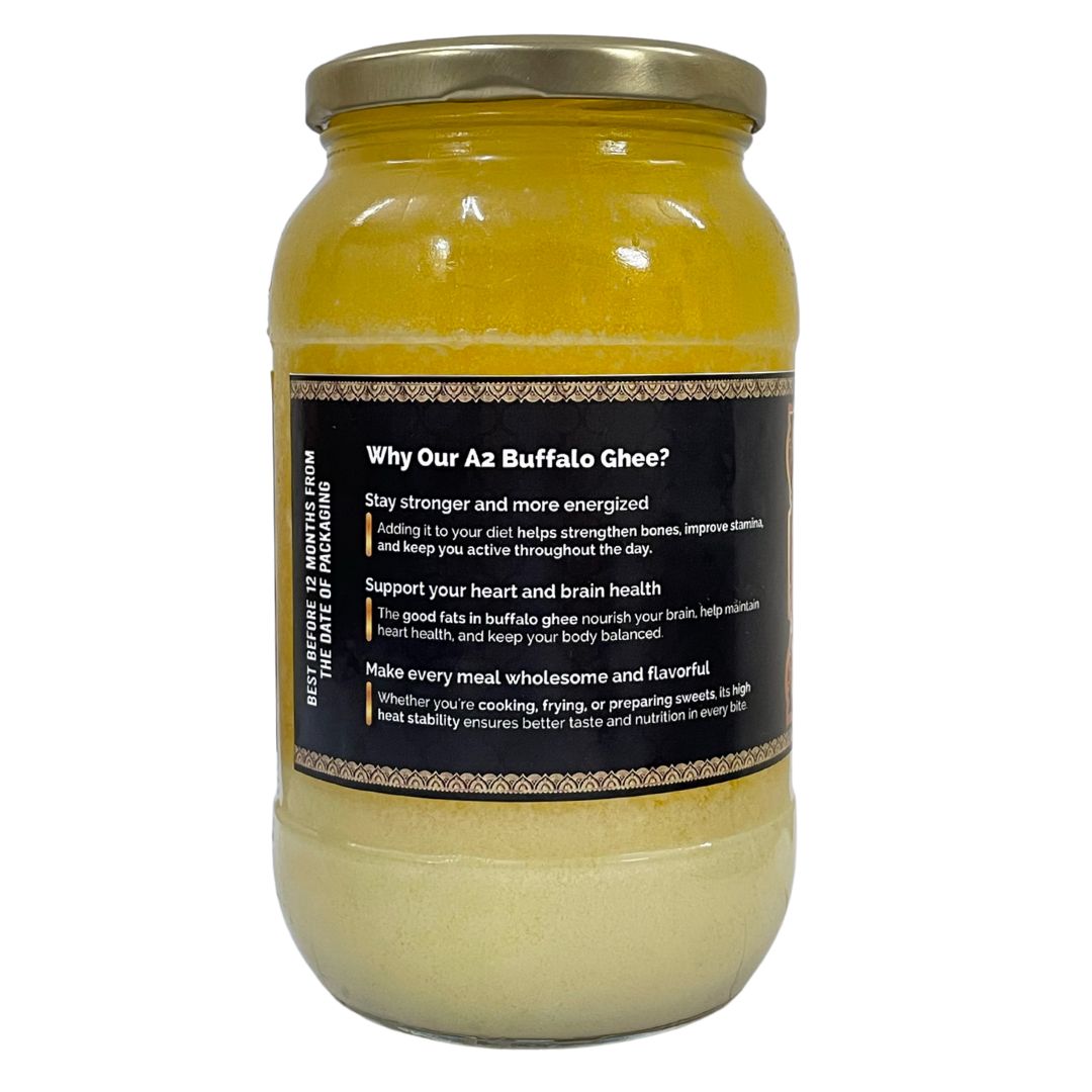 A2 Buffalo Desi Ghee - Bilona Churned