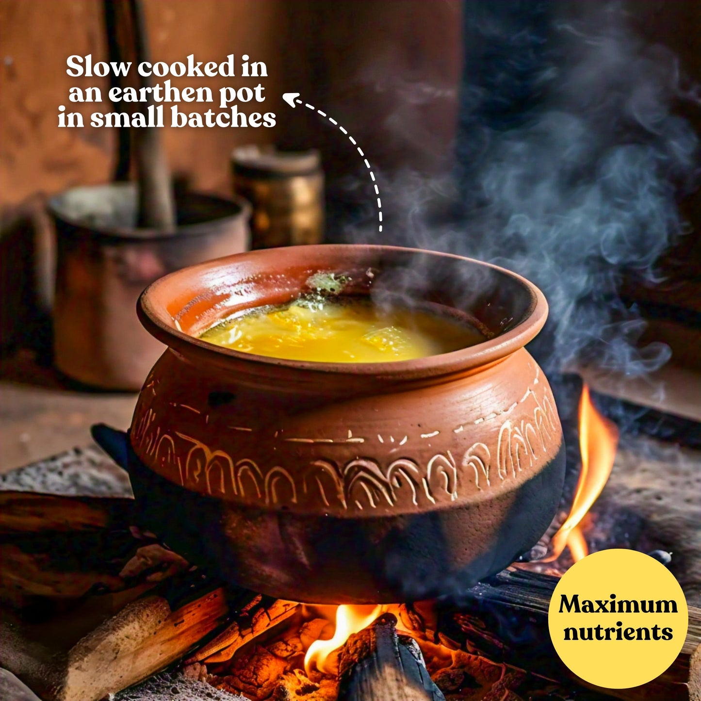 A2 Desi Cow Ghee - Bilona Churned