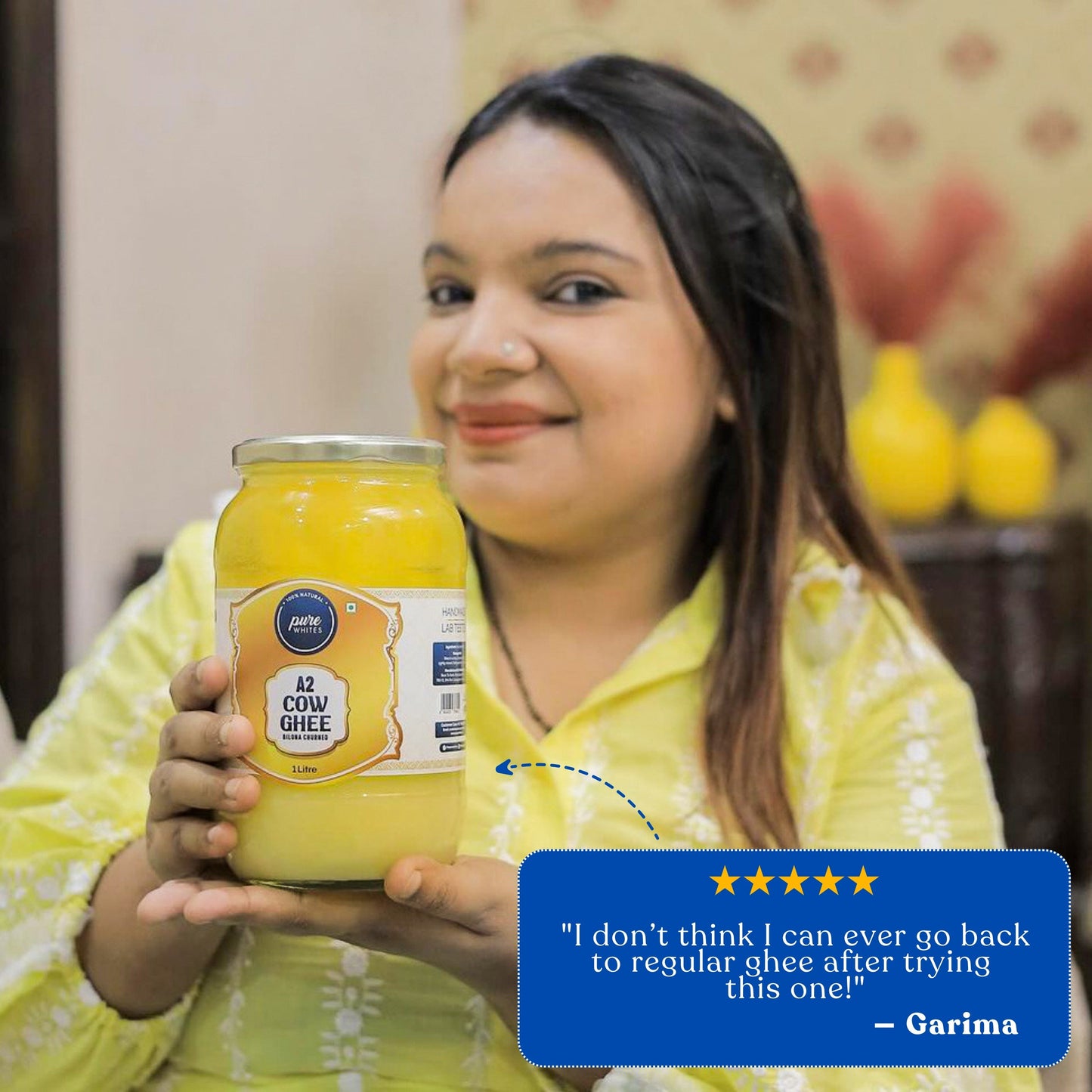 A2 Desi Cow Ghee - Bilona Churned