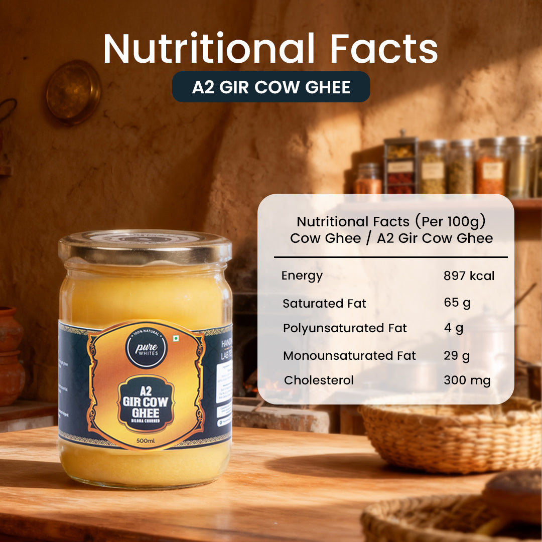 A2 Gir Cow Desi Ghee – Ayurvedic Purity in Every Drop