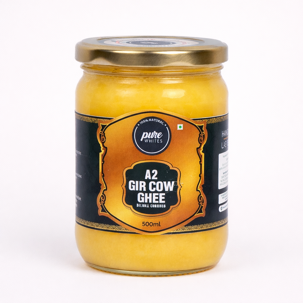 A2 Gir Cow Desi Ghee – Ayurvedic Purity in Every Drop - Pure Whites
