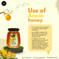 A2 Bilona Ghee (500ml) + Acacia Honey (250g)