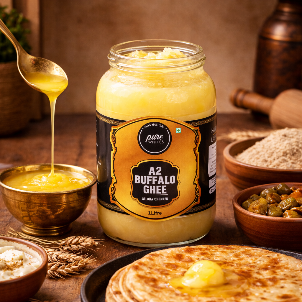 A2 Buffalo Desi Ghee - Bilona Churned