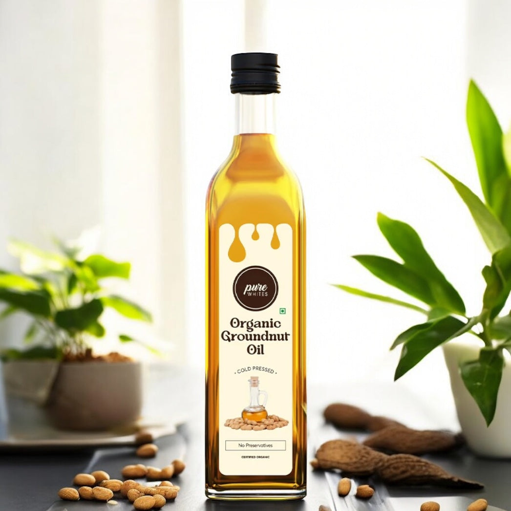 Cold Pressed Groundnut Oil (Certified Organic)