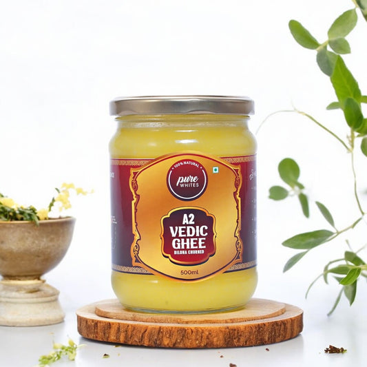 A2 Vedic Ghee (500ml) + Mustard Oil (1L)