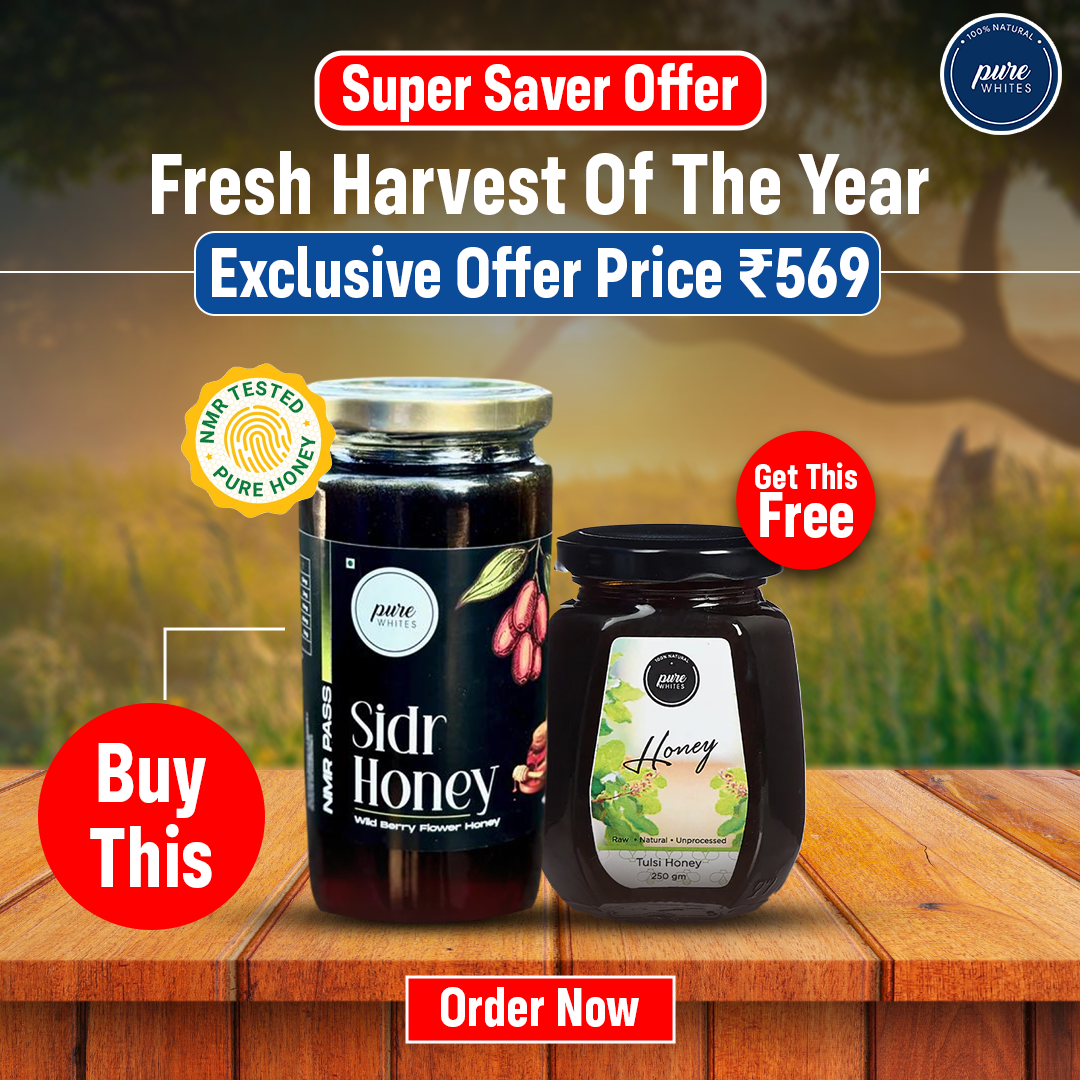 Sidr Honey - NMR Pass (Get Tulsi Honey 250g Free)