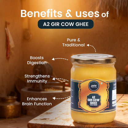 A2 Gir Cow Desi Ghee – Ayurvedic Purity in Every Drop